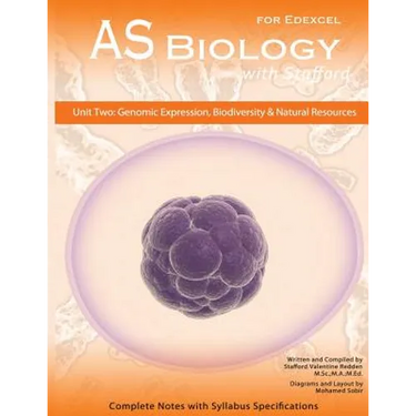 AS Biology With Stafford: Unit 2: Genomic Expression, Biodiversity and Natural Resources