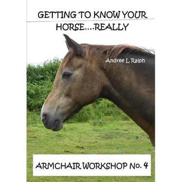 Getting To Know Your Horse....Really - Armchair Workshop No.4