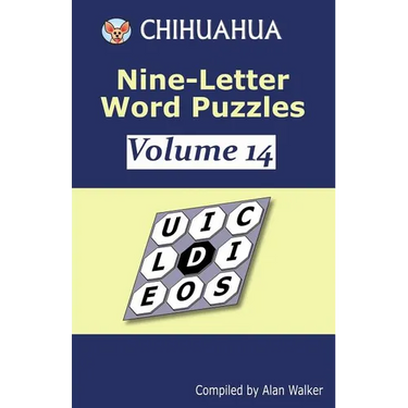 Chihuahua Nine-Letter Word Puzzles Volume 14
