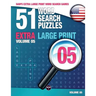 Sam's Extra Large-Print Word Search Games: 51 Word Search Puzzles, Volume 5: Brain-stimulating puzzle activities for many hours of entertainment