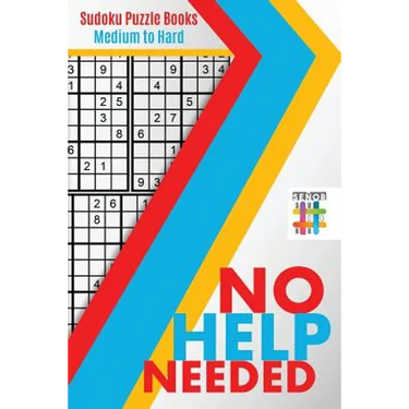No Help Needed Sudoku Puzzle Books Medium to Hard