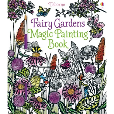 Fairy Gardens Magic Painting Book