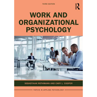 Work and Organizational Psychology