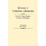 Genealogies of Virginia Families from the Virginia Magazine of History and Biography. in Five Volumes. Volume III: Fleet - Hayes