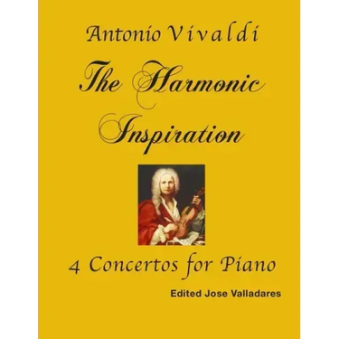 Antonio Vivaldi: The Harmonic Inspiration; 4 Concertos for Piano