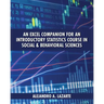 An Excel Companion for an Introductory Statistics Course in Social and Behavioral Sciences