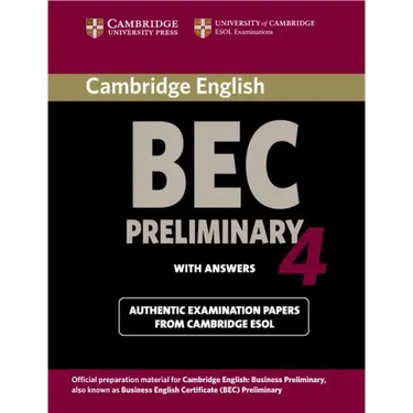 Cambridge BEC 4 Preliminary