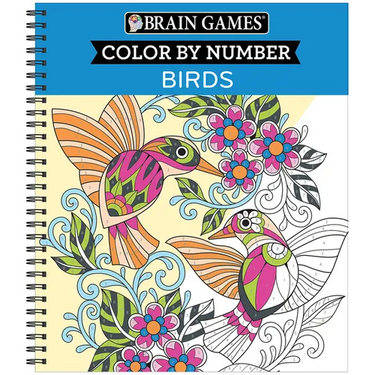 Brain Games - Color by Number: Birds