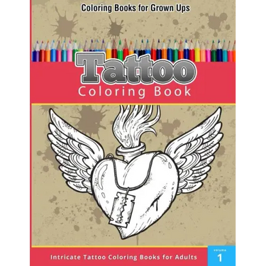 Tattoo Coloring Book