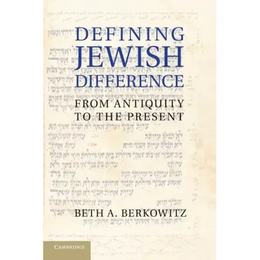 Defining Jewish Difference: From Antiquity to the Present