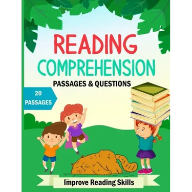 Reading Comprehension Passages And Questions: Kindergarten & 1rst Grade Workbook To Improve Reading Comprehension Skills, Short Stories With Comprehen