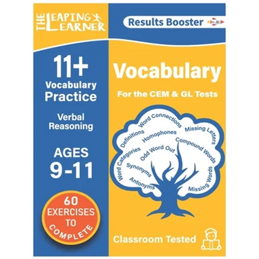 11 + Vocabulary Practice: Verbal Reasoning: Ages 9 - 11 years
