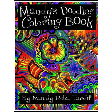 Mandy's Doodles Coloring Book