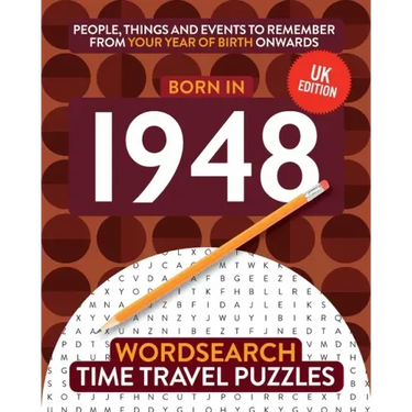 Born in 1948: Your Life in Wordsearch Puzzles