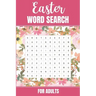 Easter Word Search for Adults: Christian Crossword for Adults Cross Words Puzzle Book Word Search Large Print