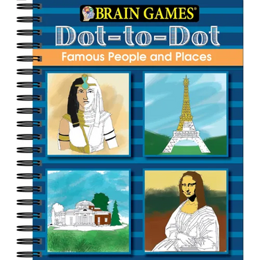Brain Games - Dot to Dot: Famous People and Places