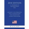 Amendment to the International Traffic in Arms Regulations - Initial Implementation of Export Control Reform (U.S. Department of State Regulation) (DO