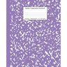 Marble Composition Notebook College Ruled: Lavender Marble Notebooks, School Supplies, Notebooks for School