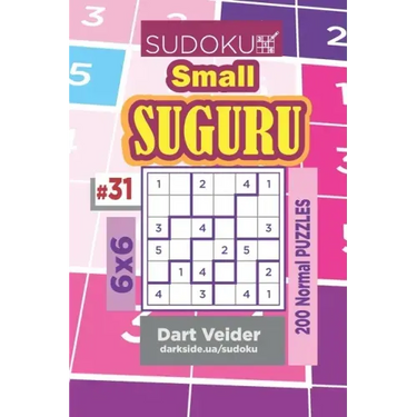 Sudoku Small Suguru - 200 Normal Puzzles 6x6 (Volume 31)