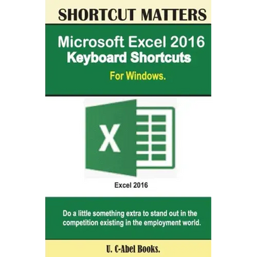 Microsoft Excel 2016 Keyboard Shortcuts For Windows