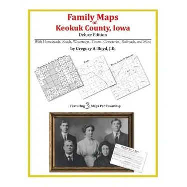 Family Maps of Keokuk County, Iowa