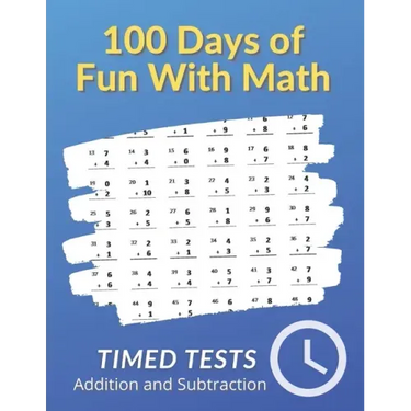 100 Days of Fun With Math: 0-20 Addition and Subtraction Math Drills for Grades K-2 - Reproducible Practice Problems