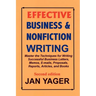 Effective Business & Nonfiction Writing
