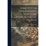 Some Nycum Descendants, Also Some Nickum, Nicom, Niccum