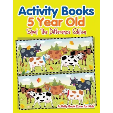 Activity Books 5 Year Old Spot The Difference Edition