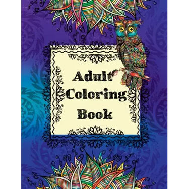 Adult Coloring Book: 70 Stress Relieving Animals Designs, A Lot of Relaxing and Beautiful Scenes for Adults and Teens