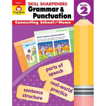 Skill Sharpeners: Grammar & Punctuation, Grade 2 Workbook
