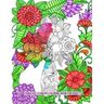 Fabulous Flowers Coloring Book for Adults: An Adult Coloring Book for Stress Relief and Relaxation (Hand-Drawn Images Exclusively Designed)