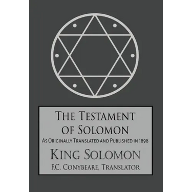 The Testament of Solomon