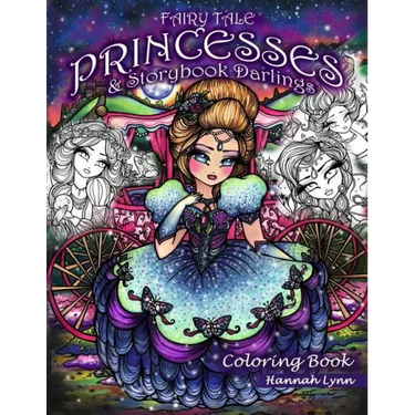 Fairy Tale Princesses & Storybook Darlings Coloring Book