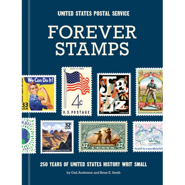 Forever Stamps: 250 Years of United States History Writ Small