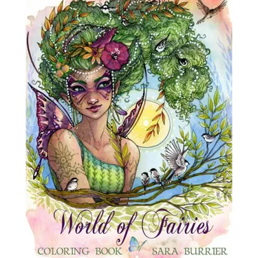 World of Fairies Coloring Book