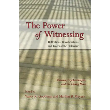 The Power of Witnessing: Reflections, Reverberations, and Traces of the Holocaust: Trauma, Psychoanalysis, and the Living Mind