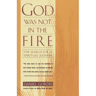 God Was Not in the Fire: The Search for a Spiritual Judaism