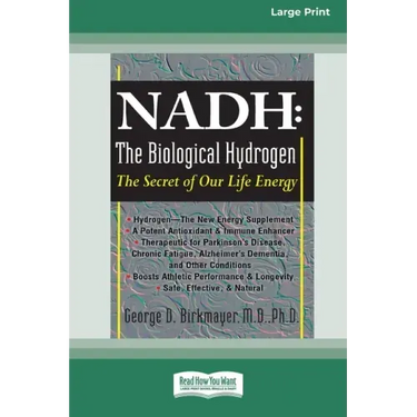 Nadh: The Biological Hydrogen: The Secret of Our Life Energy (16pt Large Print Edition)