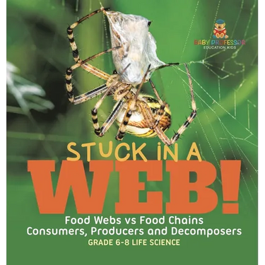 Stuck in a Web! Food Webs vs Food Chains Consumers, Producers and Decomposers Grade 6-8 Life Science