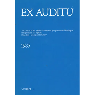 Ex Auditu - Volume 01
