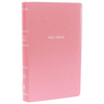 NKJV, Gift and Award Bible, Leather-Look, Pink, Red Letter Edition