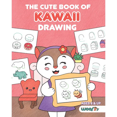 The Cute Book of Kawaii Drawing: How to Draw 365 Cute Things, Step by Step (Fun Gifts for Kids; Cute Things to Draw; Adorable Manga Pictures and Japan