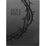 KJV Holy Bible, Crown of Thorns Design, Large Print, Black Ultrasoft: (Red Letter, 1611 Version)