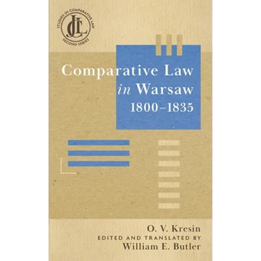 Comparative Law in Warsaw, 1800-1835