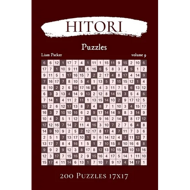 Hitori Puzzles - 200 Puzzles 17x17 vol.9