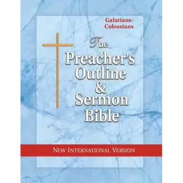 Preacher's Outline & Sermon Bible-NIV-Galatians-Colossians