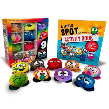 A Little Spot of Feelings 9 Plush Toys with Activity Book Box Set