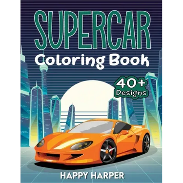 Supercar Coloring