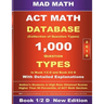 2018 ACT Math Database 1-2 D